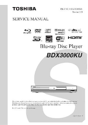 Service manual Toshiba BDX-3000KU ― Manual-Shop.ru