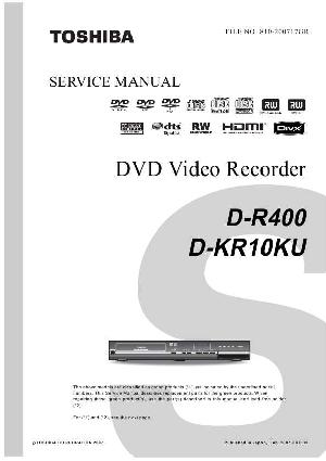 Сервисная инструкция Toshiba D-KR10KU ― Manual-Shop.ru