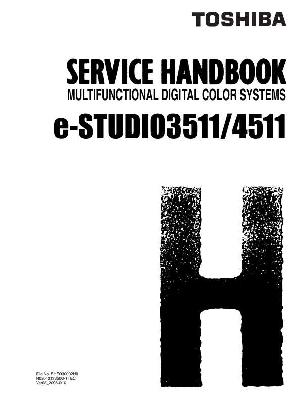 Сервисная инструкция Toshiba E-studio 3511, 4511 Service Handbook ― Manual-Shop.ru