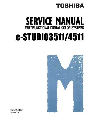 Сервисная инструкция Toshiba E-studio 3511, 4511 Service Manual ― Manual-Shop.ru
