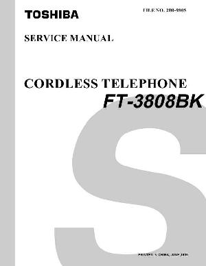 Service manual Toshiba FT-3808BK ― Manual-Shop.ru