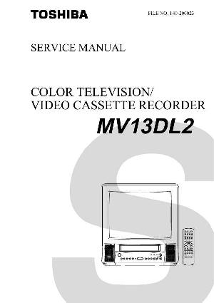 Сервисная инструкция Toshiba MV13DL2 ― Manual-Shop.ru