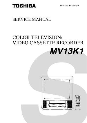 Сервисная инструкция Toshiba MV13K1 ― Manual-Shop.ru