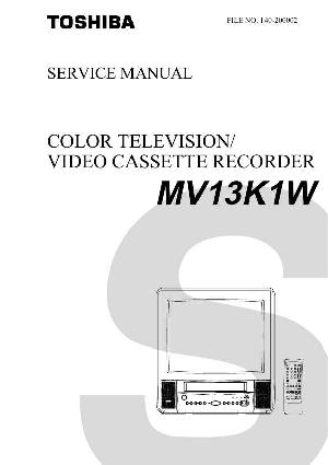 Сервисная инструкция Toshiba MV13K1W ― Manual-Shop.ru
