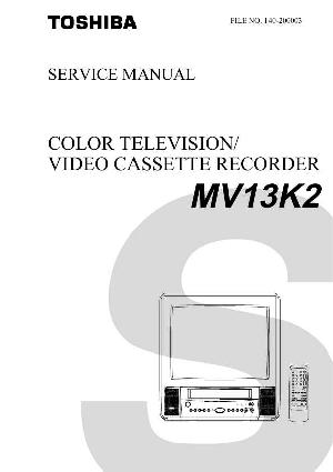 Сервисная инструкция Toshiba MV13K2 ― Manual-Shop.ru