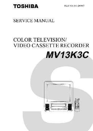 Сервисная инструкция Toshiba MV13K3C ― Manual-Shop.ru