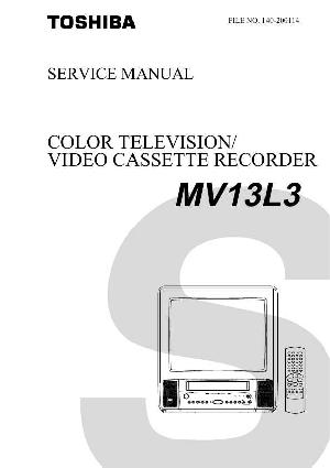 Сервисная инструкция Toshiba MV13L3 ― Manual-Shop.ru