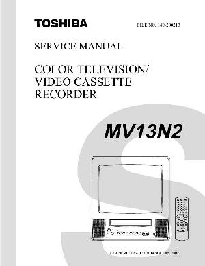 Service manual Toshiba MV13N2 ― Manual-Shop.ru