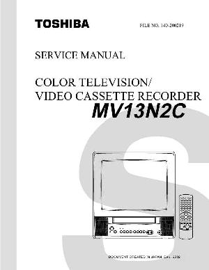 Сервисная инструкция Toshiba MV13N2C ― Manual-Shop.ru