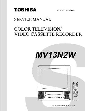 Сервисная инструкция Toshiba MV13N2W ― Manual-Shop.ru