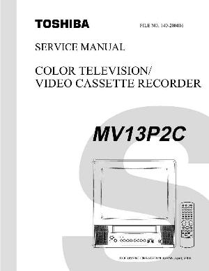 Сервисная инструкция Toshiba MV13P2C ― Manual-Shop.ru
