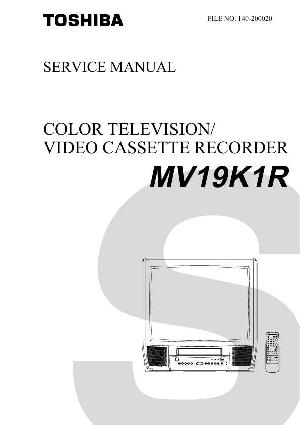 Сервисная инструкция Toshiba MV19K1R ― Manual-Shop.ru