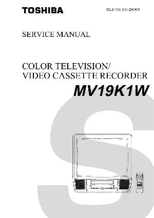 Сервисная инструкция Toshiba MV19K1W ― Manual-Shop.ru