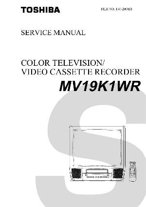 Сервисная инструкция Toshiba MV19K1WR ― Manual-Shop.ru