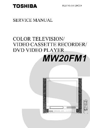 Сервисная инструкция Toshiba MW20FM1 ― Manual-Shop.ru