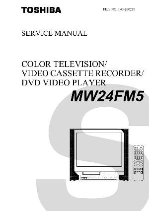 Сервисная инструкция Toshiba MW24FM5 ― Manual-Shop.ru