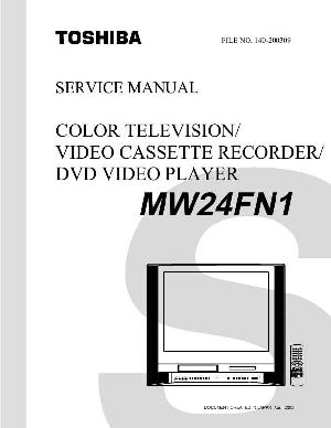 Сервисная инструкция Toshiba MW24FN1 ― Manual-Shop.ru