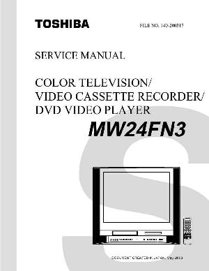 Сервисная инструкция Toshiba MW24FN3 ― Manual-Shop.ru