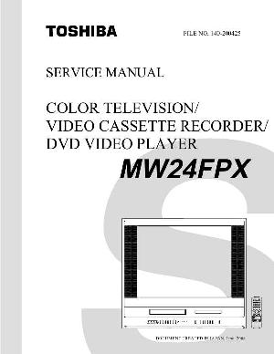 Service manual Toshiba MW24FPX ― Manual-Shop.ru