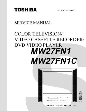 Сервисная инструкция Toshiba MW27FN1 ― Manual-Shop.ru