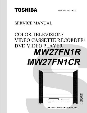 Сервисная инструкция Toshiba MW27FN1R ― Manual-Shop.ru