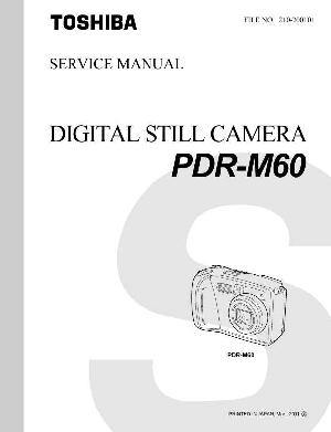 Сервисная инструкция Toshiba PDR-M60  ― Manual-Shop.ru
