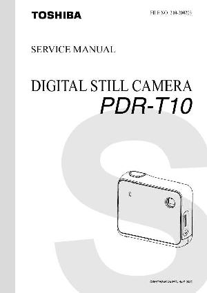 Сервисная инструкция Toshiba PDR-T10 ― Manual-Shop.ru