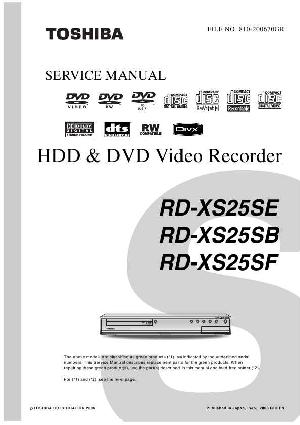 Service manual Toshiba RD-XS25SE ― Manual-Shop.ru