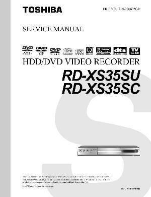 Сервисная инструкция Toshiba RD-XS35 ― Manual-Shop.ru