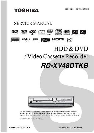 Сервисная инструкция Toshiba RD-XV48DTKB ― Manual-Shop.ru