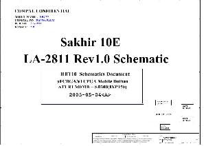 Схема Toshiba Satellite A80 COMPAL LA-2811 ― Manual-Shop.ru