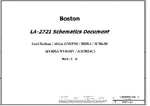Schematic Toshiba Satellite M55 COMPAL LA-2721 ― Manual-Shop.ru