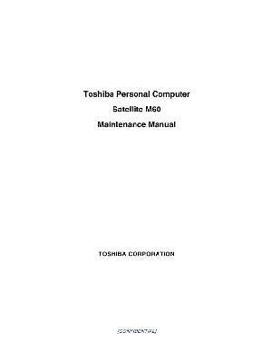 Сервисная инструкция Toshiba Satellite M60 ― Manual-Shop.ru
