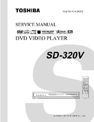 Сервисная инструкция Toshiba SD-320V ― Manual-Shop.ru