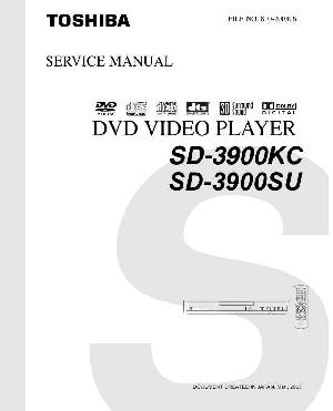 Сервисная инструкция Toshiba SD-3900KC, SU ― Manual-Shop.ru