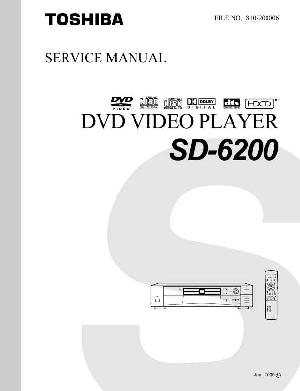 Сервисная инструкция Toshiba SD-6200 ― Manual-Shop.ru