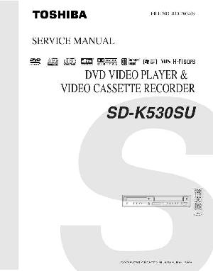 Сервисная инструкция Toshiba SD-K530SU ― Manual-Shop.ru