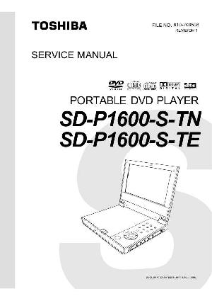 Сервисная инструкция Toshiba SD-P1600STN, STE ― Manual-Shop.ru