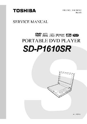 Сервисная инструкция Toshiba SD-P1610SR ― Manual-Shop.ru