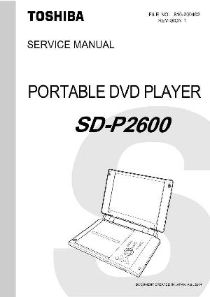 Сервисная инструкция Toshiba SD-P2600 ― Manual-Shop.ru