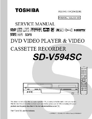 Service manual Toshiba SD-V594SC ― Manual-Shop.ru