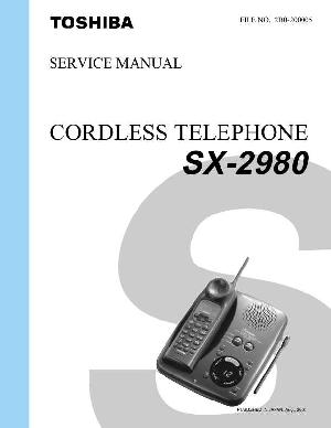 Service manual Toshiba SX-2980 ― Manual-Shop.ru