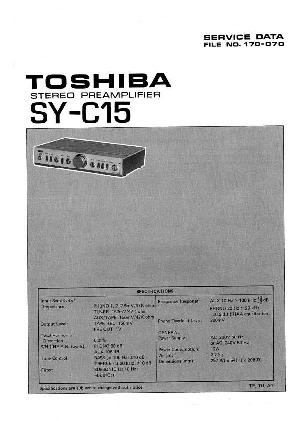 Сервисная инструкция Toshiba SY-C15 ― Manual-Shop.ru
