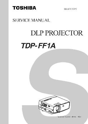 Service manual Toshiba TDP-FF1A ― Manual-Shop.ru