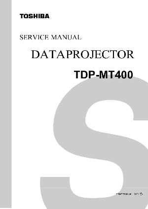 Сервисная инструкция Toshiba TDP-MT400 ― Manual-Shop.ru