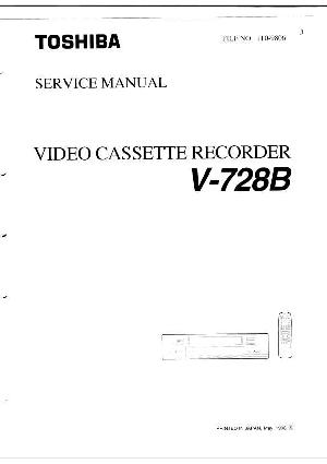 Service manual Toshiba V-728B ― Manual-Shop.ru