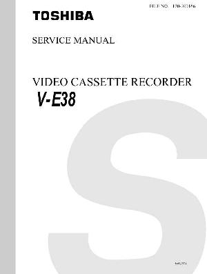 Service manual Toshiba V-E38 ― Manual-Shop.ru
