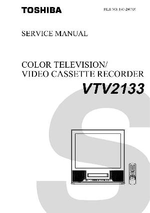 Сервисная инструкция Toshiba VTV2133 ― Manual-Shop.ru