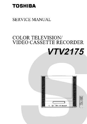 Service manual Toshiba VTV2175 ― Manual-Shop.ru