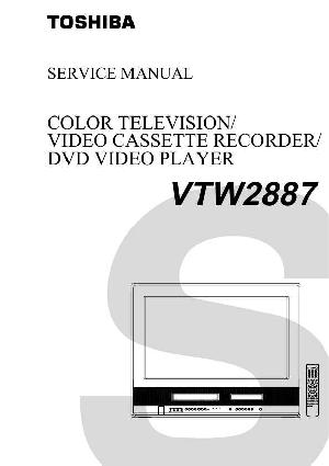 Сервисная инструкция Toshiba VTW2887 ― Manual-Shop.ru